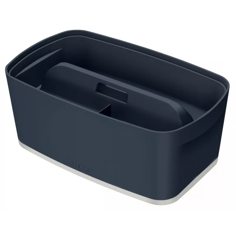Leitz MyBox Cosy tabuleiro organizador com pega pequeno, arrumação, cinzento, plástico, 307 mm, 181 mm, 56 mm, 300 g