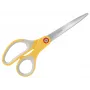 Leitz Cosy Titanium tesoura de escritório 205 mm, adulto, corte reto, simples, cinzento, amarelo, aço inoxidável, tesoura de escritório