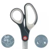 Leitz Cosy Titanium tesoura de escritório 205 mm, adulto, corte reto, individual, cinzento, aço inoxidável, tesoura de escritório