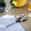 Leitz Cosy Titanium tesoura de escritório 205 mm, adulto, corte reto, individual, cinzento, aço inoxidável, tesoura de escritório