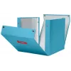 Leitz Click & Store Cosy Cube Large caixa de arrumação, caixa de arrumação, azul, retangular, cartão, de uma só cor, interior