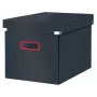 Leitz Click & Store Cosy Cube Large caixa de arrumação, caixa de arrumação, cinzento, retangular, cartão, monocromático, interior