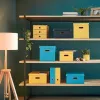 Leitz Click & Store Cosy Medium caixa de arrumação, caixa de arrumação, cinzento, retangular, cartão, monocromático, interior