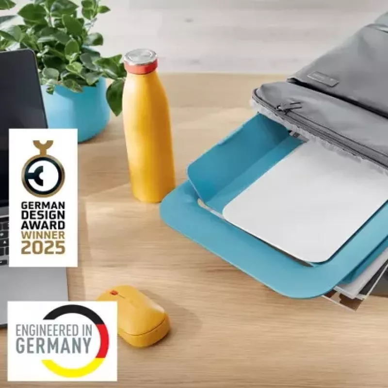 Leitz Ergo Cosy suporte para portátil ajustável, 80 % plástico reciclado