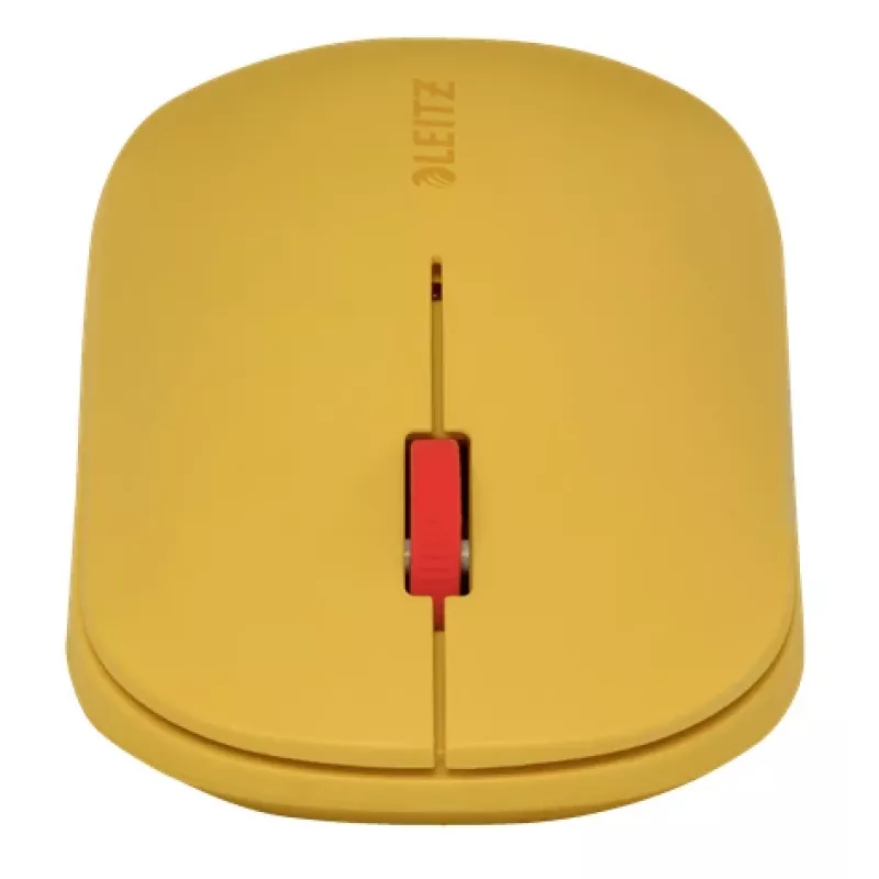 Leitz Cosy rato sem fios, ambidestro, RF Wireless + Bluetooth, 4000 DPI, laranja