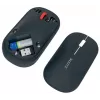 Leitz Cosy rato sem fios, ambidestro, RF Wireless + Bluetooth, 4000 DPI, cinzento