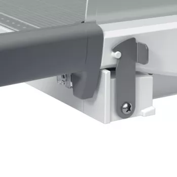 Leitz Precision Home corta-papel A4, 8 folhas, A4, 80 g/m², cinzento, borracha, 298 mm
