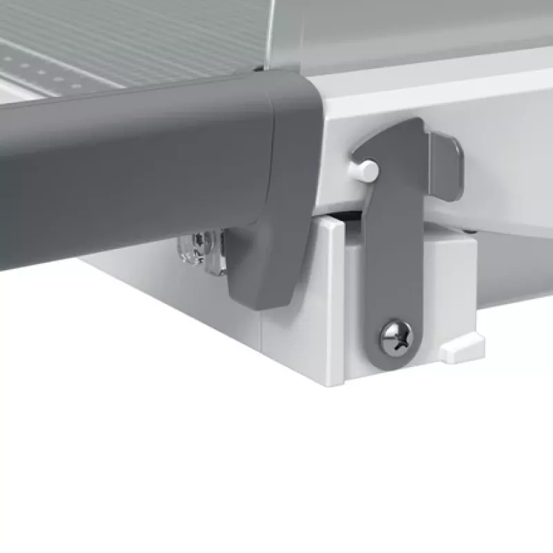Leitz Precision Home corta-papel A4, 8 folhas, A4, 80 g/m², cinzento, borracha, 298 mm