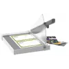 Leitz Precision Home corta-papel A4, 8 folhas, A4, 80 g/m², cinzento, borracha, 298 mm