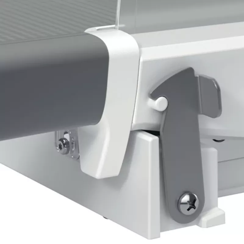 Leitz Precision Office corta-papel A3, 15 folhas, aço inoxidável, A3, 80 g/m², vidro, aço inoxidável, antracite