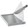 Leitz Precision Office corta-papel A3, 15 folhas, aço inoxidável, A3, 80 g/m², vidro, aço inoxidável, antracite