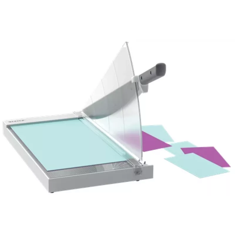Leitz Precision Office corta-papel A3, 15 folhas, aço inoxidável, A3, 80 g/m², vidro, aço inoxidável, antracite
