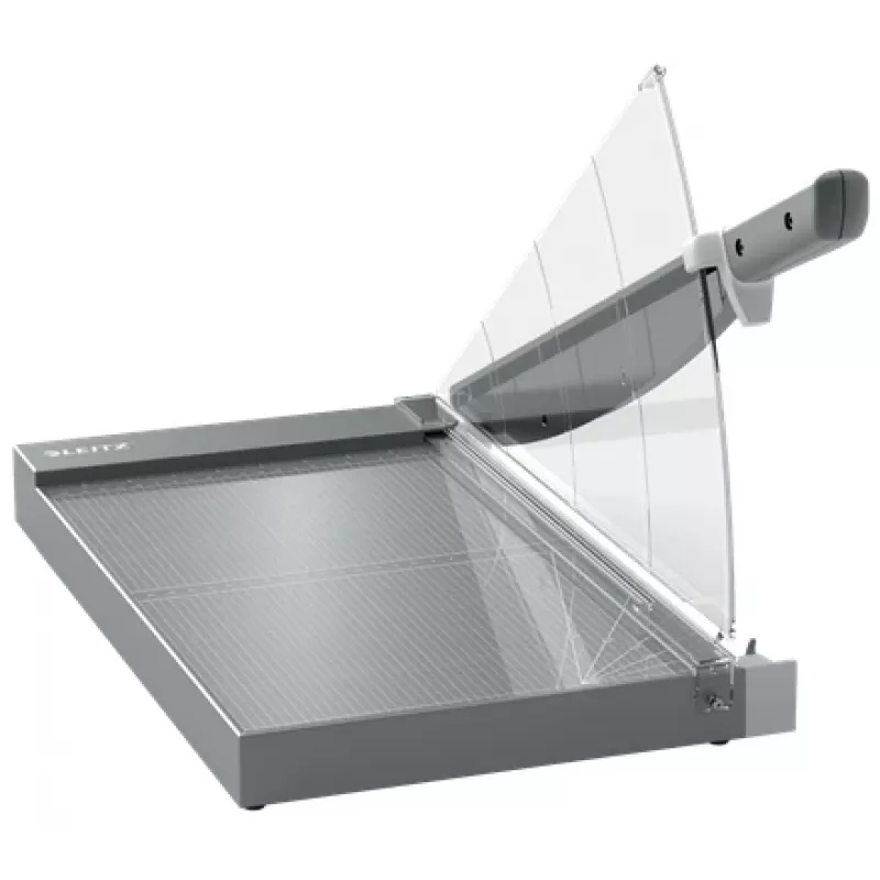 Leitz Precision Office Pro corta-papel A4+, 25 folhas, aço inoxidável, A4 Maxi, 80 g/m², alumínio, vidro, aço inoxidável, antracite