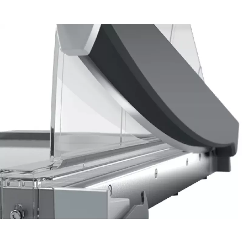 Leitz Precision Office Pro corta-papel A4+, 25 folhas, aço inoxidável, A4 Maxi, 80 g/m², alumínio, vidro, aço inoxidável, antracite