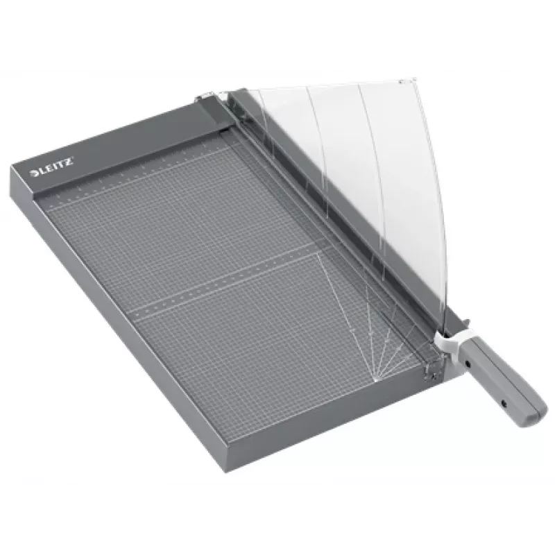 Leitz Precision Office Pro corta-papel A4+, 25 folhas, aço inoxidável, A4 Maxi, 80 g/m², alumínio, vidro, aço inoxidável, antracite