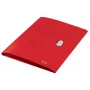 Leitz Recycle pasta com 3 abas, pasta de arquivo, A4, polipropileno (PP), vermelho, horizontal, 150 folhas