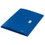 Leitz Recycle pasta com 3 abas, pasta de arquivo, A4, polipropileno (PP), azul, horizontal, 150 folhas