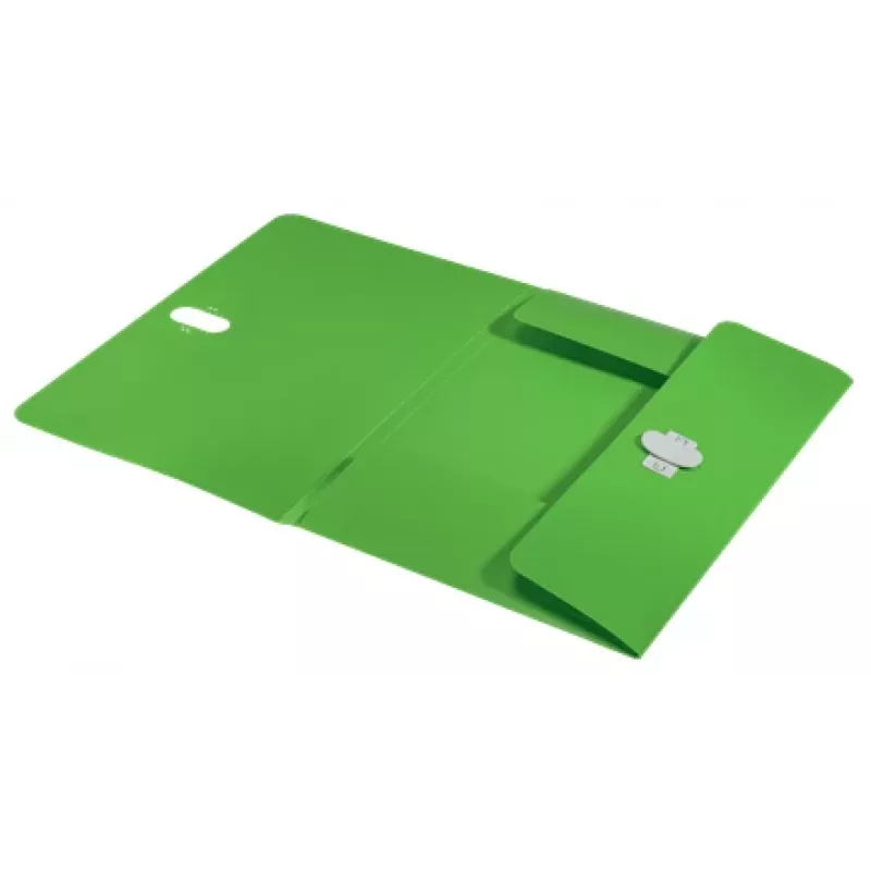 Leitz Recycle pasta com 3 abas, pasta de arquivo, A4, polipropileno (PP), verde, horizontal, 150 folhas
