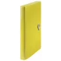 Leitz Recycle caixa de arquivo, dossiê convencional, A4, polipropileno (PP), amarelo, horizontal/vertical, 250 folhas