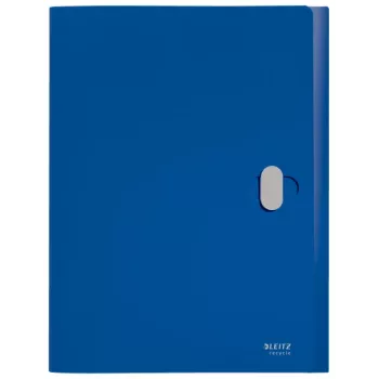 Leitz Recycle caixa de arquivo, dossiê convencional, A4, polipropileno (PP), azul, horizontal/vertical, 250 folhas