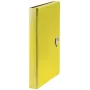 Leitz Recycle pasta de fole extensível, dossiê convencional, A4, polipropileno (PP), amarelo, horizontal, 250 folhas