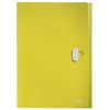 Leitz Recycle pasta de fole extensível, dossiê convencional, A4, polipropileno (PP), amarelo, horizontal, 250 folhas