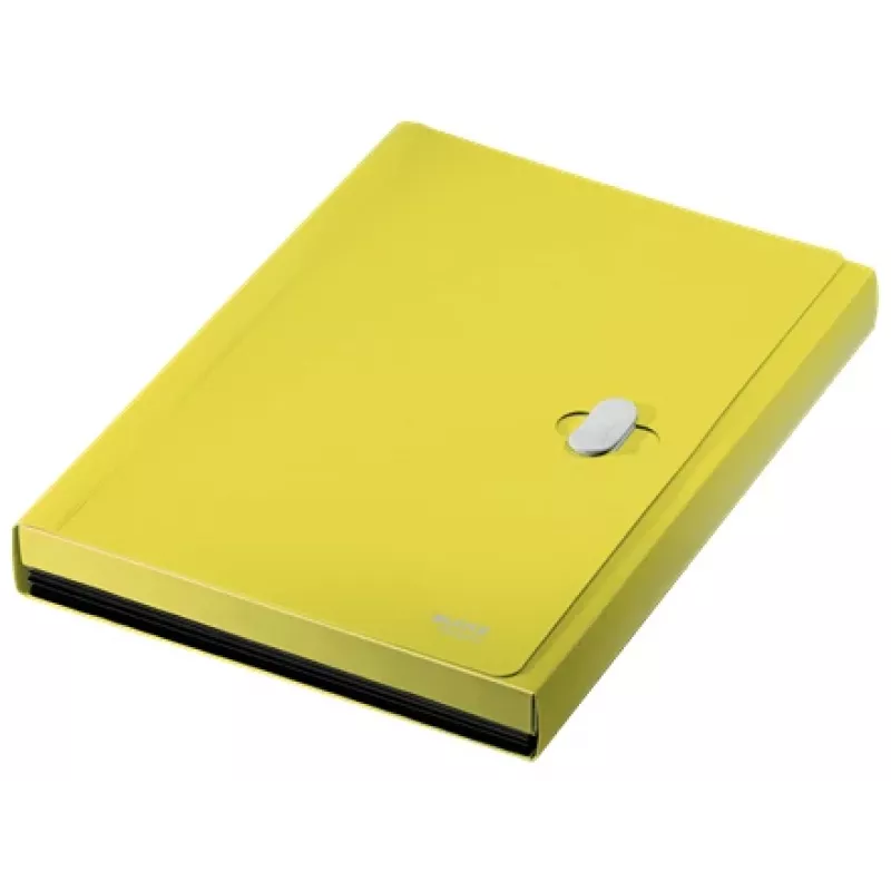 Leitz Recycle pasta de fole extensível, dossiê convencional, A4, polipropileno (PP), amarelo, horizontal, 250 folhas