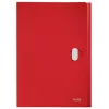 Leitz Recycle pasta de fole extensível, dossiê convencional, A4, polipropileno (PP), vermelho, horizontal, 250 folhas