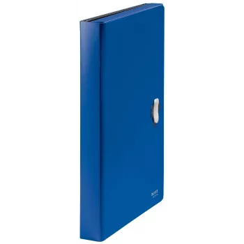 Leitz Recycle pasta de fole extensível, dossiê convencional, A4, polipropileno (PP), azul, horizontal, 250 folhas