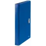 Leitz Recycle pasta de fole extensível, dossiê convencional, A4, polipropileno (PP), azul, horizontal, 250 folhas