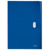 Leitz Recycle pasta de fole extensível, dossiê convencional, A4, polipropileno (PP), azul, horizontal, 250 folhas