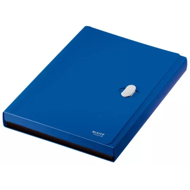 Leitz Recycle pasta de fole extensível, dossiê convencional, A4, polipropileno (PP), azul, horizontal, 250 folhas