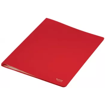 Leitz Recycle livro de apresentação, vermelho, polipropileno (PP), 40 compartimentos, 80 folhas, horizontal/vertical, A4