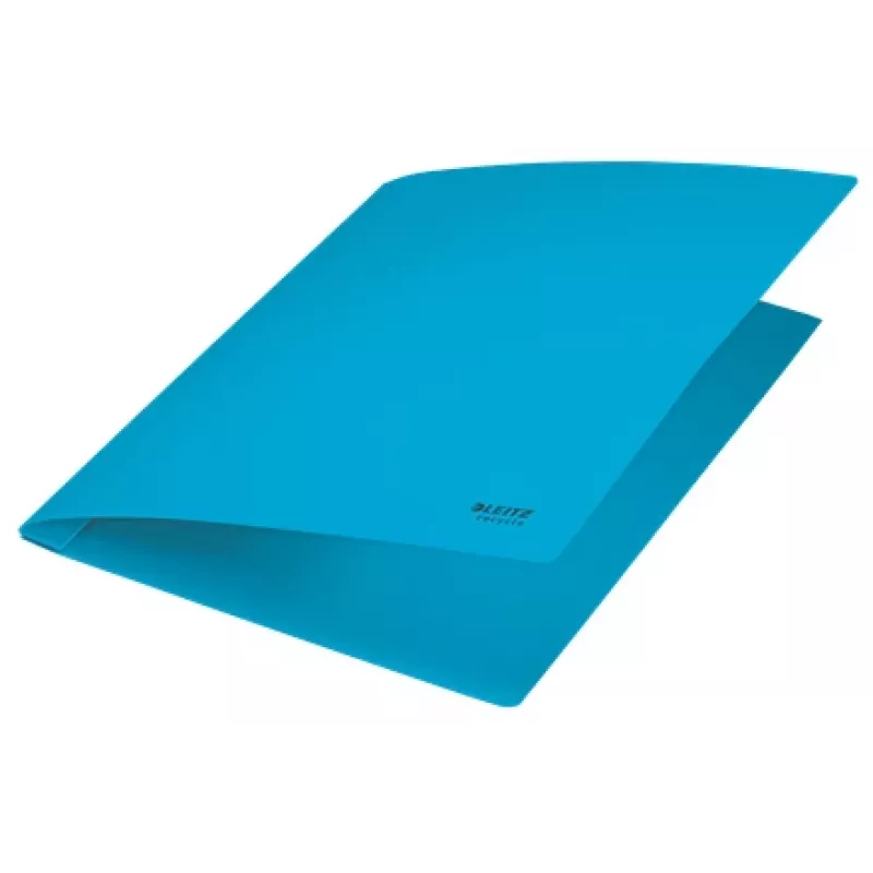 Leitz Recycle Dossier plano de cartão, dossier, A4, cartão, Azul, Horizontal/Vertical, 250 folhas