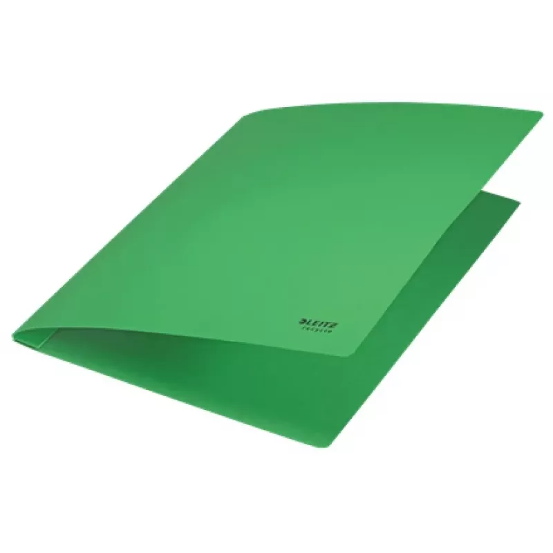 Leitz Recycle Dossier plano de cartão, dossier convencional, A4, cartão, Verde, Horizontal/Vertical, 250 folhas