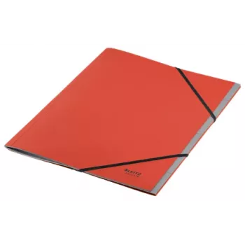 Leitz Recycle Separador de cartão, pasta de assinaturas, A4, cartão, Vermelho, 430 g/m², elástico