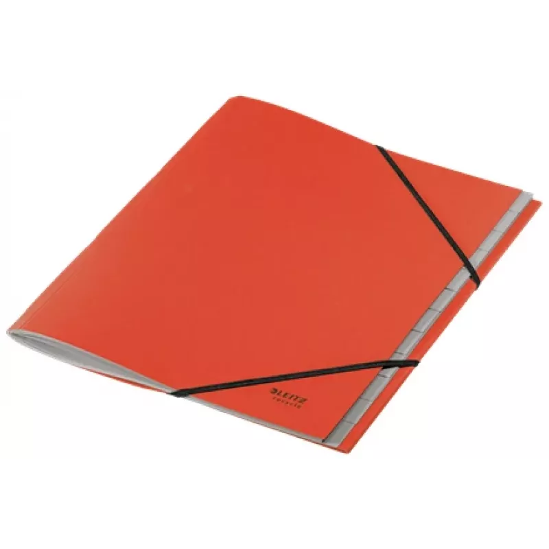 Leitz Recycle Separador de cartão, A4, cartão, Vermelho, 430 g/m², neutro em carbono, 247 mm