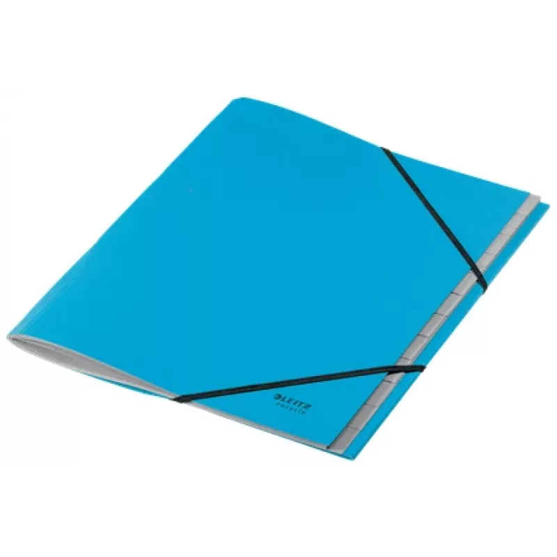 Leitz Recycle Separador de cartão, A4, cartão, Azul, 430 g/m², neutro em carbono, 247 mm