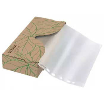 Leitz Recycle Distribuidor de capas A4, 40 unid., 210 x 297 mm (A4), Transparente, Polipropileno (PP), Vertical, Superior, 0,07 mm