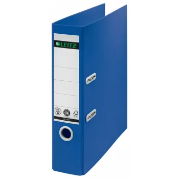 Leitz 180° Dossier de alavanca Recycle, A4, anel redondo, arquivo, cartão, Azul, Azul