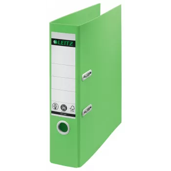 Leitz 180° Dossier de alavanca Recycle, A4, anel redondo, arquivo, cartão, Verde, Verde