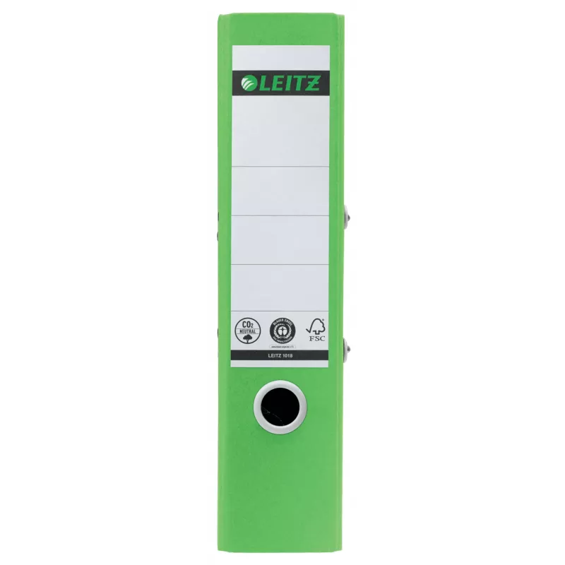 Leitz 180° Dossier de alavanca Recycle, A4, anel redondo, arquivo, cartão, Verde, Verde