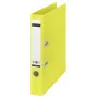 Leitz 180° Dossier de alavanca Recycle, A4, anel redondo, arquivo, cartão, Amarelo, Amarelo