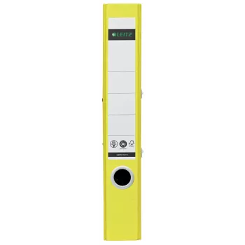 Leitz 180° Dossier de alavanca Recycle, A4, anel redondo, arquivo, cartão, Amarelo, Amarelo