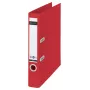 Leitz 180° Dossier Recycle, A4, anel redondo, arquivo, cartão, Vermelho, Vermelho