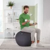 Leitz Ergo Bola de assento ativa com função de paragem 65 cm, Cinzento, tamanho normal, 150 kg, TÜV, 65 cm, 2,87 kg