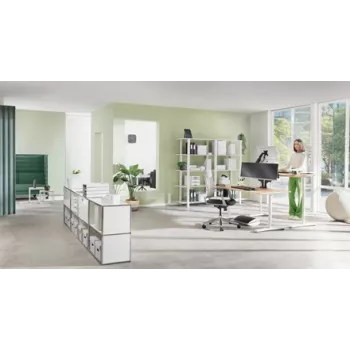 Leitz Ergo Suporte de monitor ajustável, autónomo, 68,6 cm (27