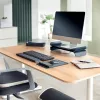 Leitz Ergo Suporte de monitor ajustável, autónomo, 68,6 cm (27