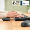 Leitz Ergo Apoio de pulso ajustável para teclado, Cinzento-escuro, 71 mm, 437 mm, 22 mm, 1 unid.