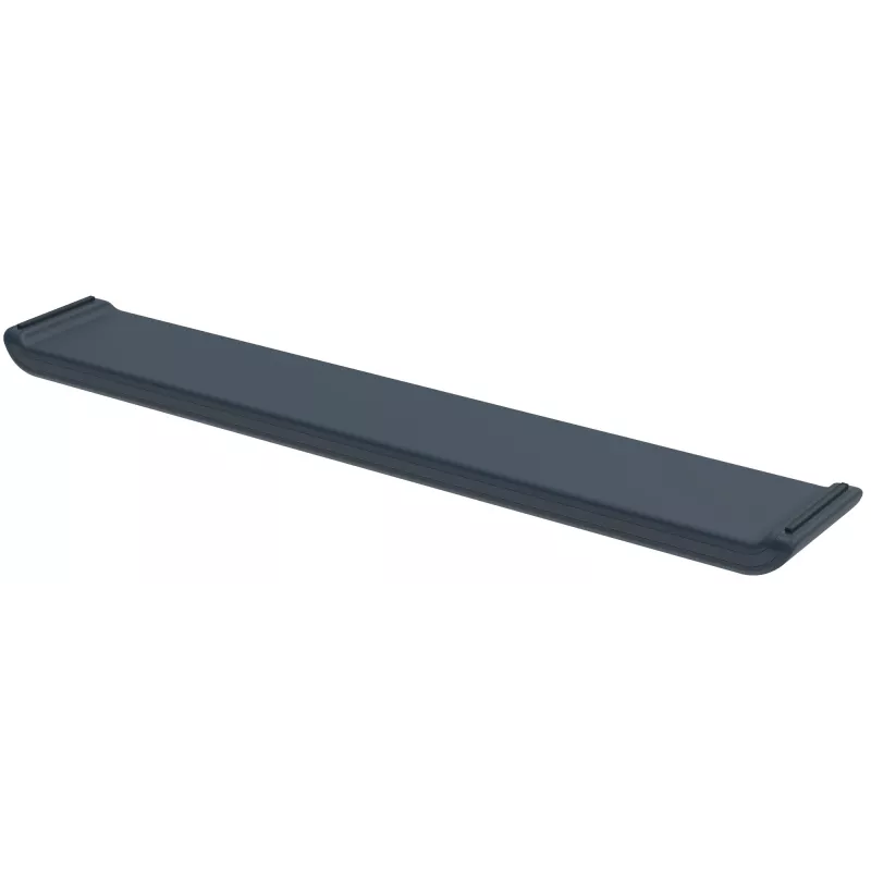 Leitz Ergo Apoio de pulso ajustável para teclado, Cinzento-escuro, 71 mm, 437 mm, 22 mm, 1 unid.